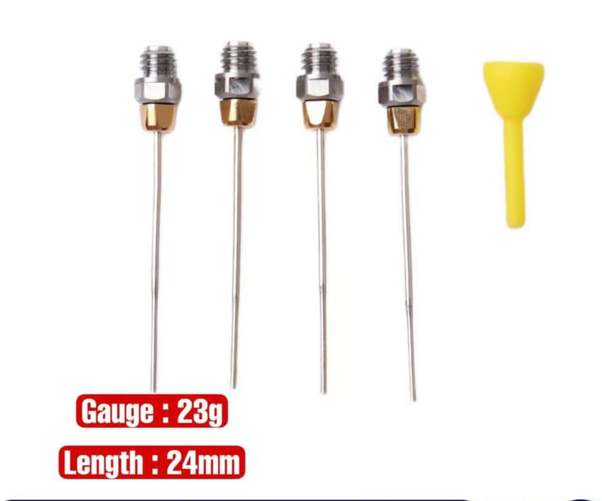 Obturation Gun tips set 4 pcs