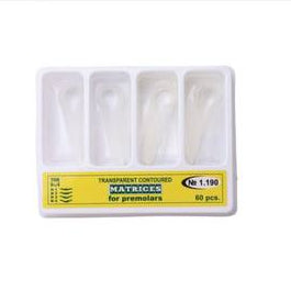 plastic contoured premolar