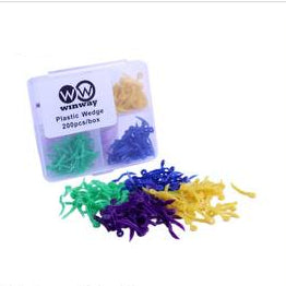 wedge plastic 200pcs assorted