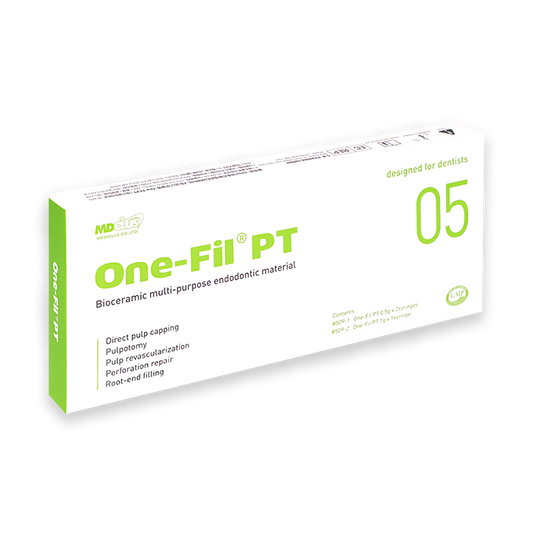 One-Fil PT Bioceramic multi-purpose endodontic material