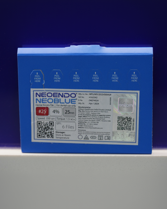 NeoBlue- 25/4 25 mm 6 files/pack