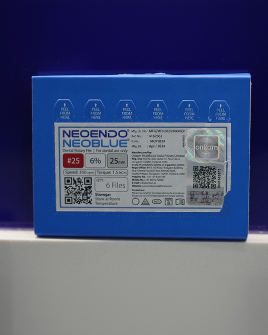 NeoBlue- 25/6 25 mm 6 files/pack