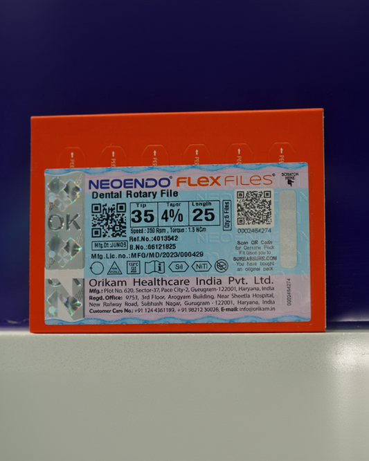 Neoendo Flex File- 35/4 25 mm 6 files/pack