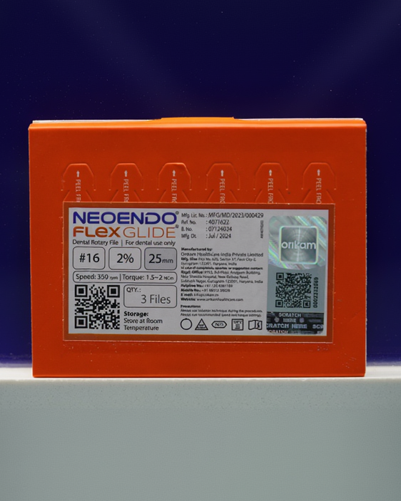 Neoendo Flex Glide- 16/2 25 mm 3 files/pack