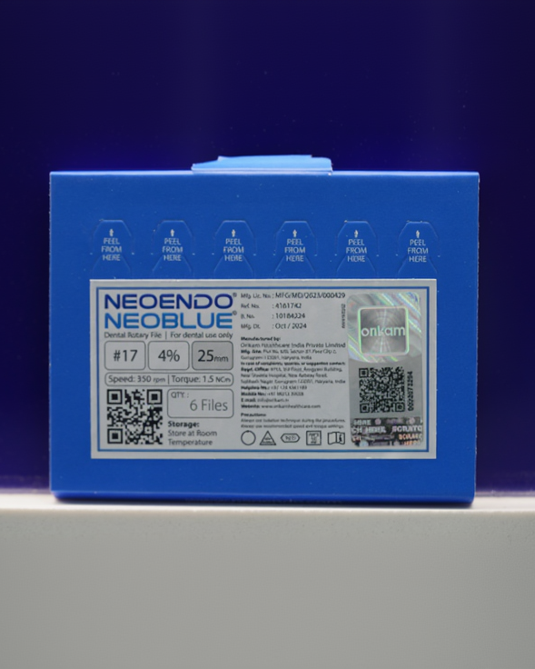 NeoBlue- 17/4 25 mm 6 files/pack