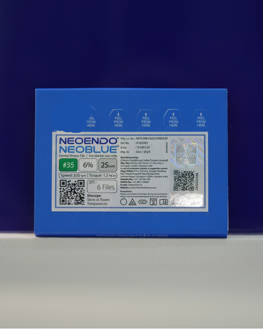 NeoBlue- 35/6 25 mm 6 files/pack