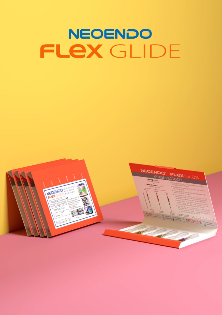 Neoendo Flex Glide- 13/2 25 mm 3 files/pack
