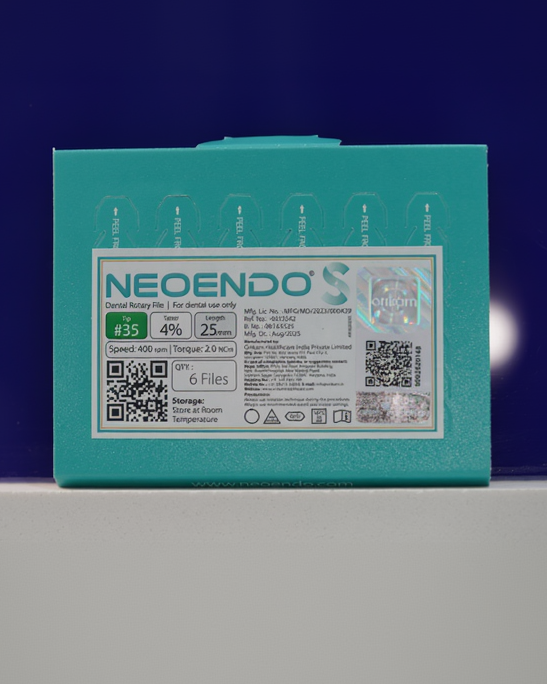 Neoendo S 35/4 25 mm | Pack of 6 files