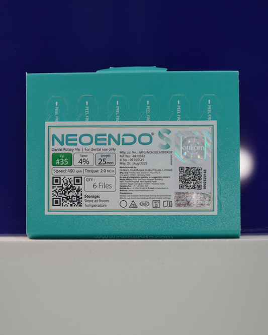 Neoendo S 35/4 25 mm | Pack of 6 files